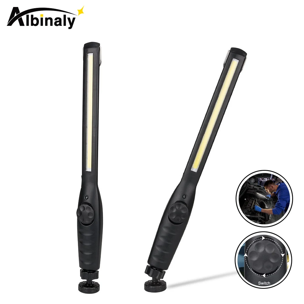 Rechargeable USB work LED flashlight light torch COB flashlight work light Built-in rechargeable lithium battery
Rechargeable USB work LED flashlight light torch COB flashlight work light Built-in rechargeable lithium battery
