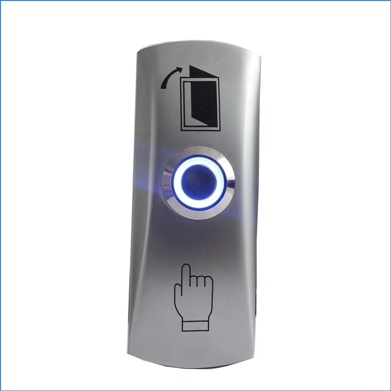 Zinc Alloy Shell Door lock Push To Exit Button NO/COM Output with Back Box for Access Control
Zinc Alloy Shell Door lock Push To Exit Button NO/COM Output with Back Box for Access Control