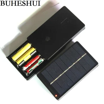 

BUHESHUI 1W 4V Solar Panel With Base For AA AAA Battery Solar Cell For 1.2V 2xAA 2XAAA Rechargeable Battery Charging Directly