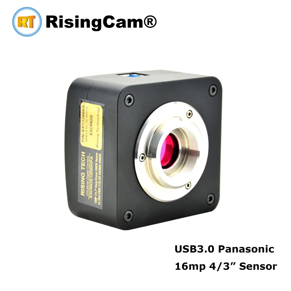 High Sensitivity 16MP USB3.0 Microscope Camera With 4/3 inch Panasonic CMOS sensor for Darkfield and fluorescent application
High Sensitivity 16MP USB3.0 Microscope Camera With 4/3 inch Panasonic CMOS sensor for Darkfield and fluorescent application
