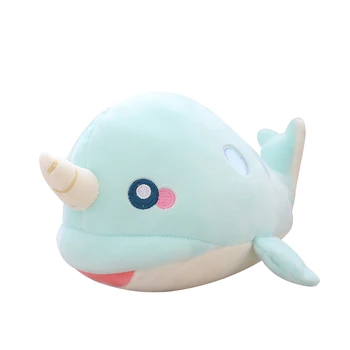 YESFEIER 25cm 3 colors Sea Animal Dolphin Stuffed Plush Baby Cute Cartoon Whale With Long Horn Soft Doll Kid Toy Girl Birthday
YESFEIER 25cm 3 colors Sea Animal Dolphin Stuffed Plush Baby Cute Cartoon Whale With Long Horn Soft Doll Kid Toy Girl Birthday