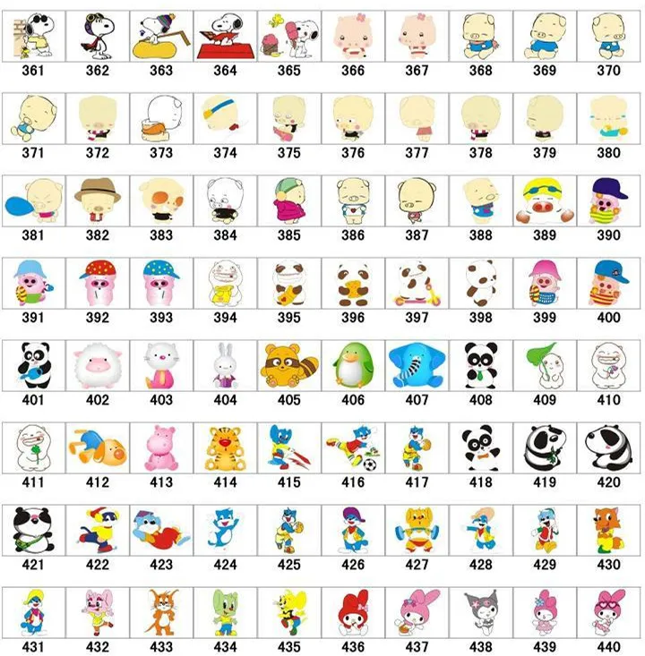 Big 10pcs Sew on Cloth stickers Customize Kids Name Quilts Covers Identification - Style 6