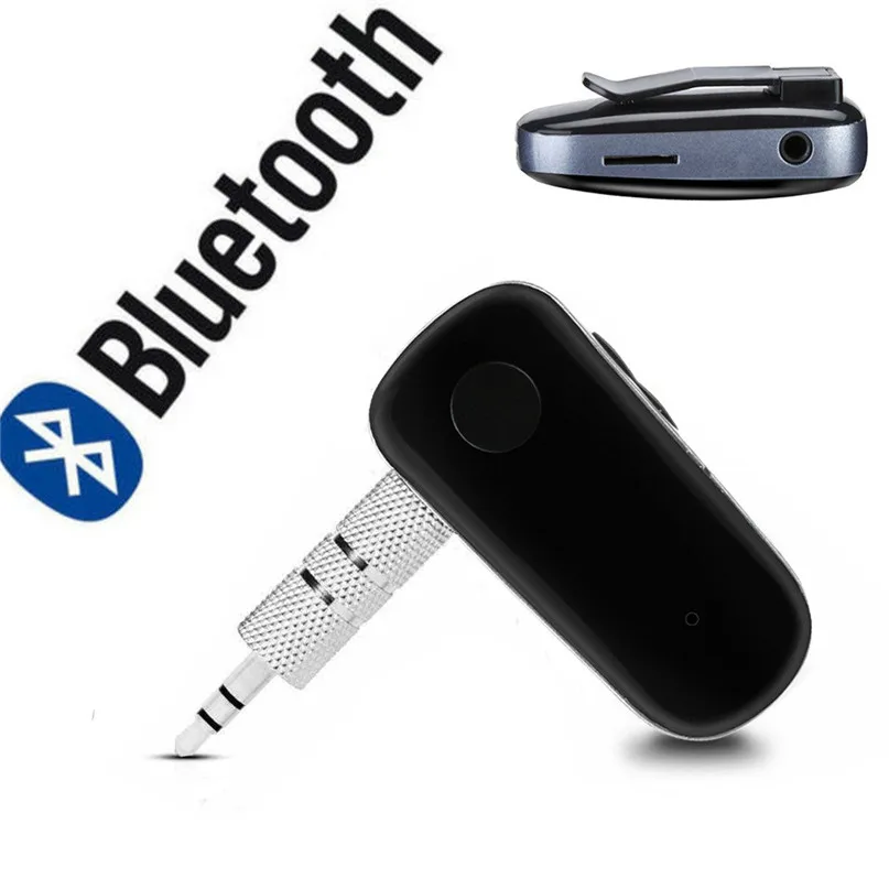 Wireless Bluetooth 3.0 Reciever Car Kit Hands free 3.5mm Jack AUX Audio Receiver Adapter Wiht Charger Cable AUX Conecter 30A05  (10)