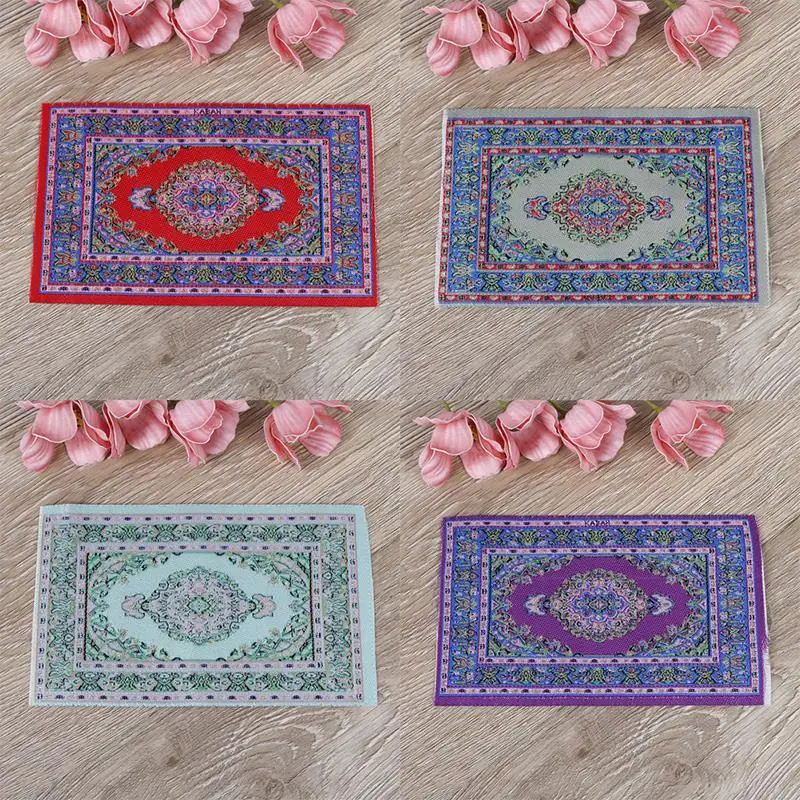 2019 New 1:12 Scale DIY Dollhouse Accessories Kit Hand Woven Turkish Rugs Doll House Mini Carpet Mat Miniature Casa De Boneca
2019 New 1:12 Scale DIY Dollhouse Accessories Kit Hand Woven Turkish Rugs Doll House Mini Carpet Mat Miniature Casa De Boneca