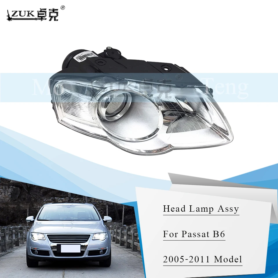 ZUK Head Lamp Headlight Assy For VOLKSWAGEN PASSAT B6 MAGOTAN B6 2005 2006 2007 2008 2009 2010 Head Light HID/AFS HALOGEN
ZUK Head Lamp Headlight Assy For VOLKSWAGEN PASSAT B6 MAGOTAN B6 2005 2006 2007 2008 2009 2010 Head Light HID/AFS HALOGEN