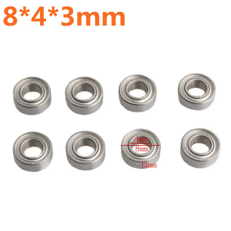 8 Pieces RC Cars Spare Part 8*4*3mm Ball Bearing 7019 For Rc Hobby Car 1/16 Scale Models Traxxas Slash Remote Control Cars
8 Pieces RC Cars Spare Part 8*4*3mm Ball Bearing 7019 For Rc Hobby Car 1/16 Scale Models Traxxas Slash Remote Control Cars