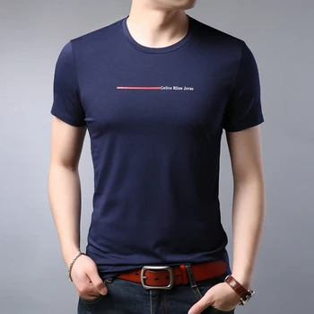 2020 New Fashion Brand T Shirt Men Top Selling Product Summer Trends Tops Streetwear Modal Short Sleeve T-Shirt Mens Clothing
2020 New Fashion Brand T Shirt Men Top Selling Product Summer Trends Tops Streetwear Modal Short Sleeve T-Shirt Mens Clothing