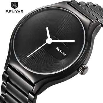 BENYAR Men's Watches Women's Simple Luxury Couple Quartz Watch Sports Casual Stainless Steel Waterproof Clock Relogio Masculino
BENYAR Men's Watches Women's Simple Luxury Couple Quartz Watch Sports Casual Stainless Steel Waterproof Clock Relogio Masculino