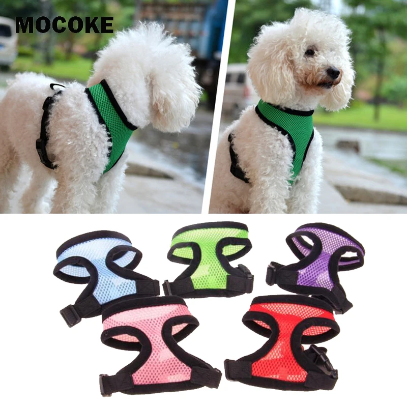 15Color Mesh Vest Harness for Dogs Adjustable Soft Breathable Dog Harness Nylon Puppy Cat Collar Pets Chest Strap Leash Set G504
15Color Mesh Vest Harness for Dogs Adjustable Soft Breathable Dog Harness Nylon Puppy Cat Collar Pets Chest Strap Leash Set G504