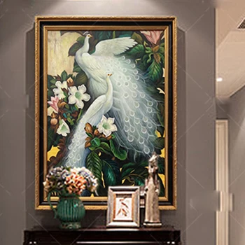 5D DIY White Peacocks Diamond Painting Full Kit Rhinestone Round Diamond Moasic Embroidery Painting Cross Stitch Wall Decor
5D DIY White Peacocks Diamond Painting Full Kit Rhinestone Round Diamond Moasic Embroidery Painting Cross Stitch Wall Decor