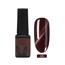 2019 venda quente Brilho UV Nai GEL Gel Lâmpada Verniz Permanente Polonês Unhas de Gel UV Soak Off Nail Art Topcoat gato Gel de Cor Caramelo(China)