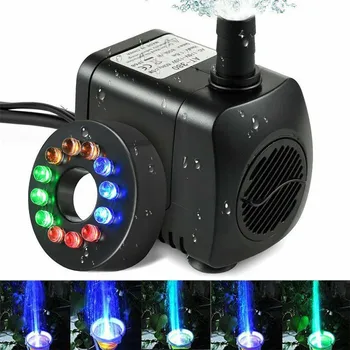 VOGVIGO Electric Submersible Water Fountain Pump with 12LED Light Pond Garden Pool 2019 New Filters
VOGVIGO Electric Submersible Water Fountain Pump with 12LED Light Pond Garden Pool 2019 New Filters
