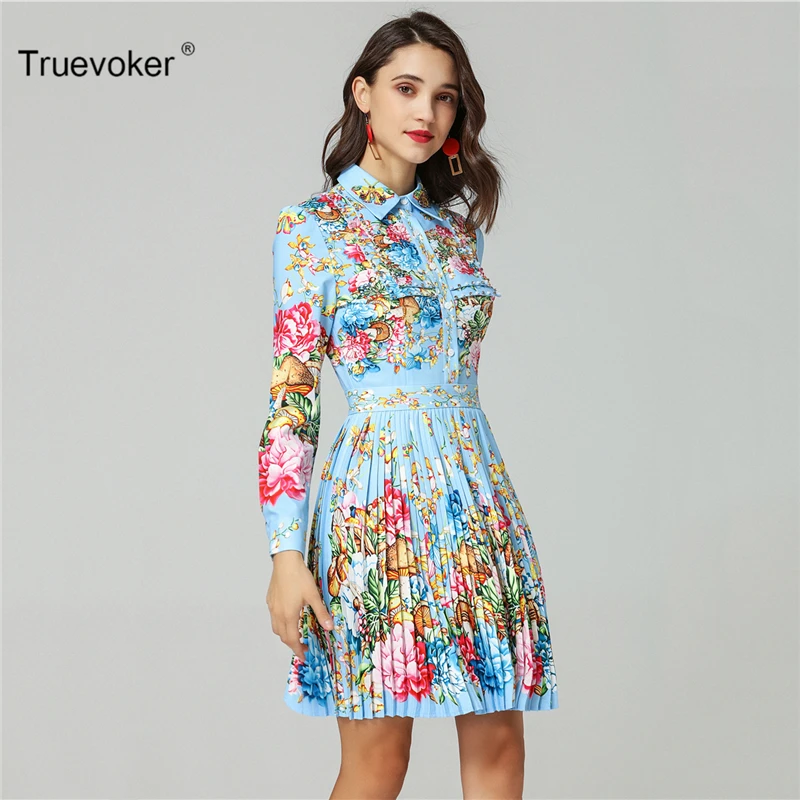 Truevoker Spring Designer Robe Femme Ete Women's High End Long Sleeve Colorful Flower Printed Diamon Pleated Casual Draped Dress
Truevoker Spring Designer Robe Femme Ete Women's High End Long Sleeve Colorful Flower Printed Diamon Pleated Casual Draped Dress