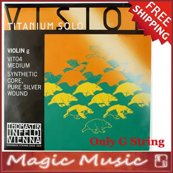 Free shipping! Thomastik Vision Titanium SOLO VIT04 Violin G String 4/4, Made in Austria, Only G String Model VIT04 1 Piece
Free shipping! Thomastik Vision Titanium SOLO VIT04 Violin G String 4/4, Made in Austria, Only G String Model VIT04 1 Piece