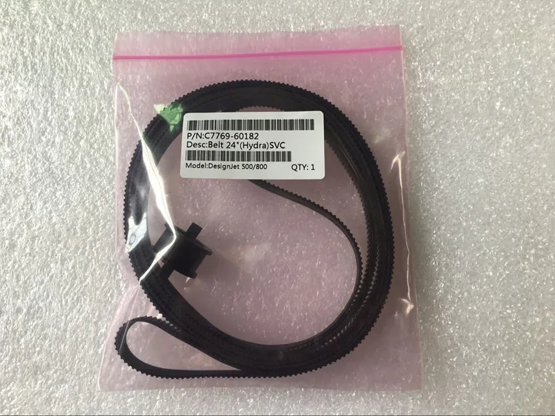GiMerLotPy C7769-60182 24" Carriage Belt for DesignJet 500 500PS 510 510PS 800 800PS Plus 4500 820 T1100 MFP 4020 T620
GiMerLotPy C7769-60182 24" Carriage Belt for DesignJet 500 500PS 510 510PS 800 800PS Plus 4500 820 T1100 MFP 4020 T620