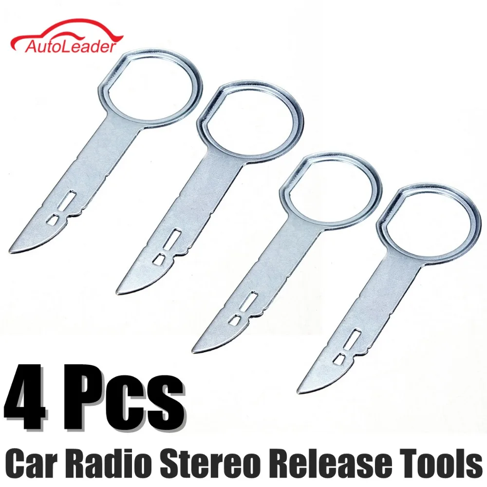 4Pcs Car radio stereo removal release tool key ZP pvHFP2 