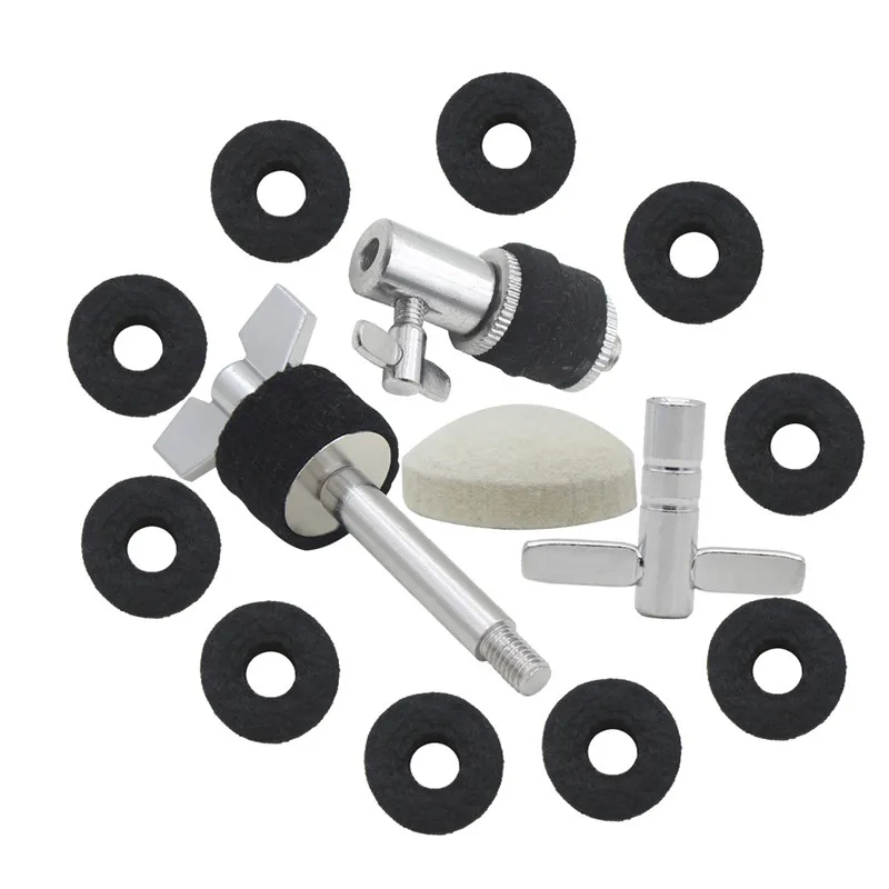 High Quality Drum Accessories Hi-hat clutch+Key+Step hammer /hammer pad +Hanging screw+Bracts Wool pad Percussion Instruments
High Quality Drum Accessories Hi-hat clutch+Key+Step hammer /hammer pad +Hanging screw+Bracts Wool pad Percussion Instruments