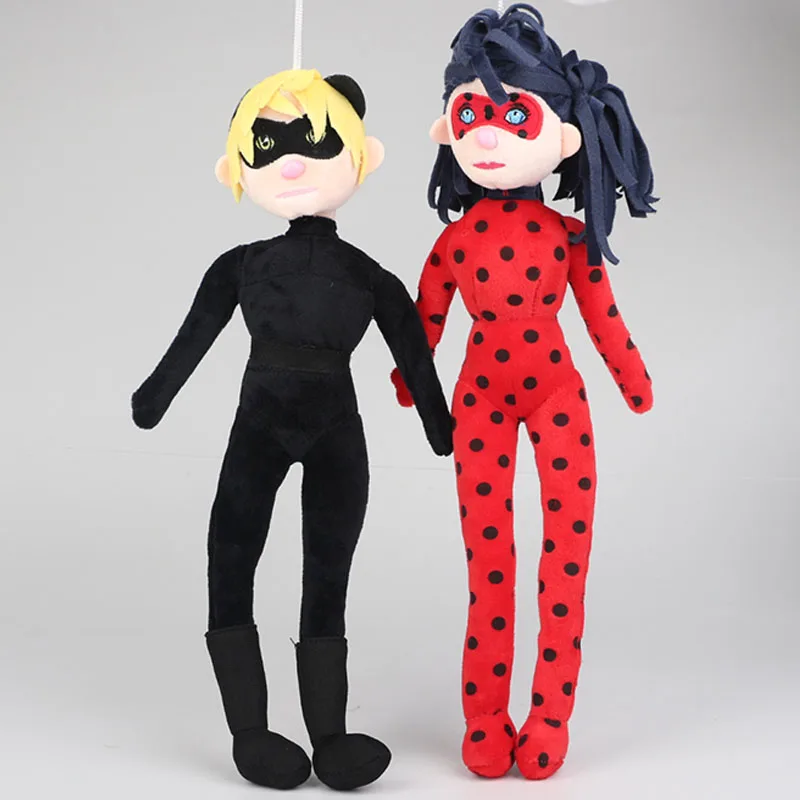 40cm Ladybug Girl & Cat Noir Plush Toys Doll Lady Bug Adrien Marinette Tikki Plush Pendant Soft Stuffed Toys for Children Gifts
40cm Ladybug Girl & Cat Noir Plush Toys Doll Lady Bug Adrien Marinette Tikki Plush Pendant Soft Stuffed Toys for Children Gifts