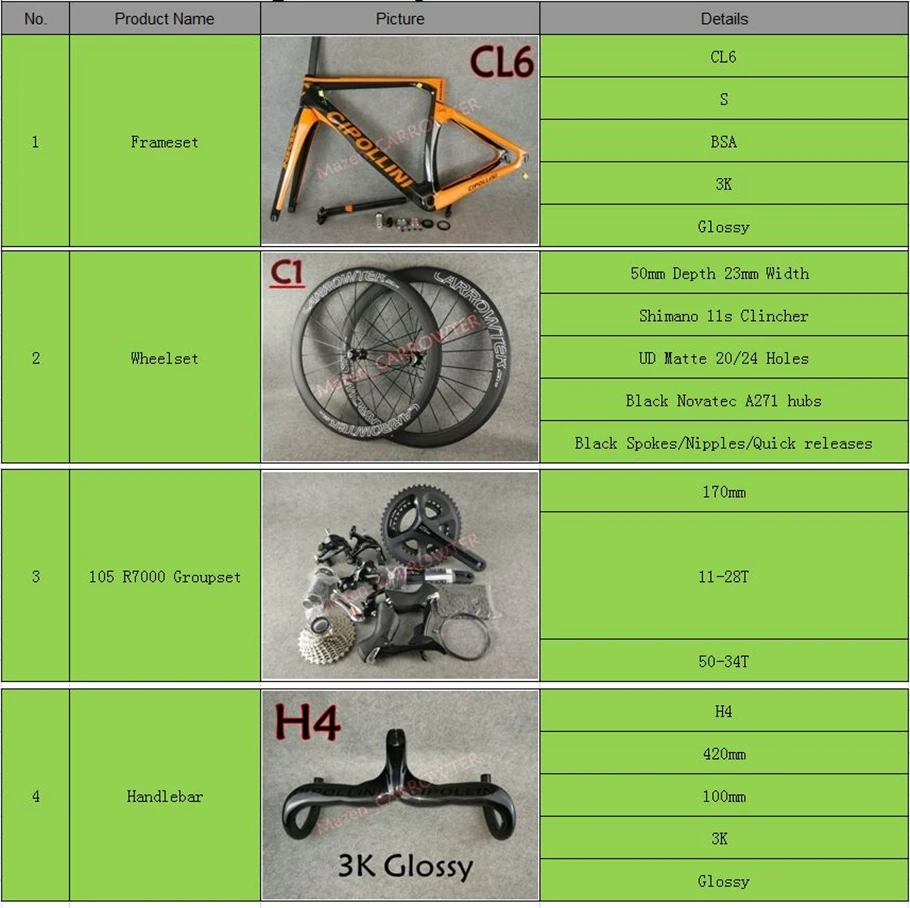 Flash Deal With 5800 Groupset NK1K full Bicycle Cipollini Complete carbon road bike with NK1K carbon frames , 50mm carbon wheels 11 parts 4 Flash Deal With 5800 Groupset NK1K full Bicycle Cipollini Complete carbon road bike with NK1K carbon frames , 50mm carbon wheels 11 parts 4
