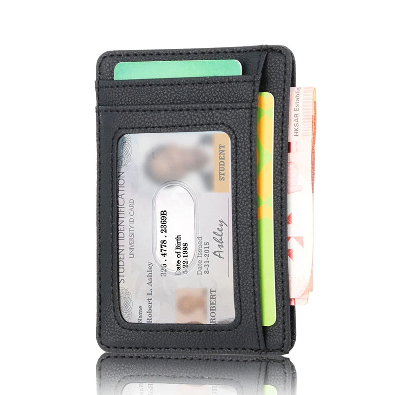 2019 New RFID Blocking Men's Leather Wallet Slim Credit Card Holder Business Male Portable Mini Travel Purse For Man
2019 New RFID Blocking Men's Leather Wallet Slim Credit Card Holder Business Male Portable Mini Travel Purse For Man
