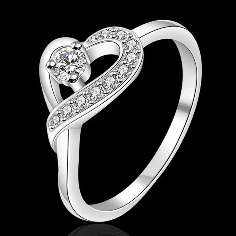Посеребренная кольцо стерлингового серебра--Jewelry Кольцо заводские цены
