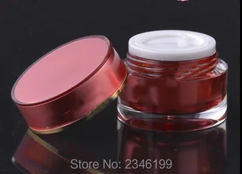 10G 10ML Acrylic Container, Red Color With White Plastic Inner Lid Cosmetics Skin Care Cream Lotion Acrylic Jar, 40pcs/lot
10G 10ML Acrylic Container, Red Color With White Plastic Inner Lid Cosmetics Skin Care Cream Lotion Acrylic Jar, 40pcs/lot
