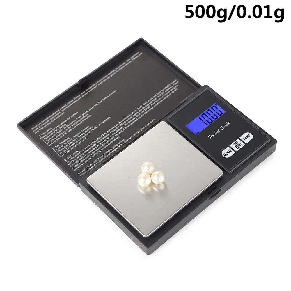 1Pcs Digital Scale High precision 500/0.01g Precise LCD Display Pocket Scale Gram Weight for Kitchen Jewelry Drug Urijk #5
1Pcs Digital Scale High precision 500/0.01g Precise LCD Display Pocket Scale Gram Weight for Kitchen Jewelry Drug Urijk #5
