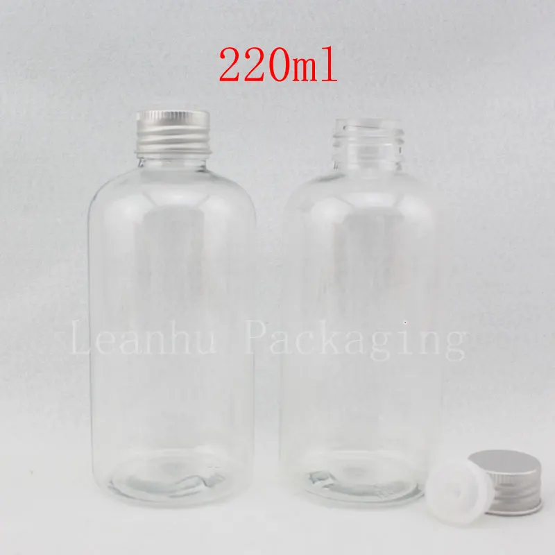220ML Transparent Plastic Bottle Aluminum Cap , 220CC Lotion / Toner Makeup Packaging Bottle , Empty Cosmetic Container
220ML Transparent Plastic Bottle Aluminum Cap , 220CC Lotion / Toner Makeup Packaging Bottle , Empty Cosmetic Container
