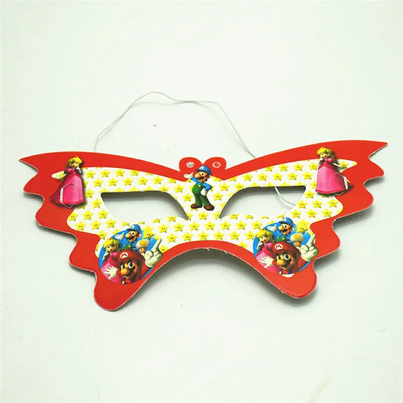 Mario Bros Cartoon Pattern Birthday Party Supplies Paper Eye Mask With String Super Mario Festival Fun Decorations 10Pcs/Lot
Mario Bros Cartoon Pattern Birthday Party Supplies Paper Eye Mask With String Super Mario Festival Fun Decorations 10Pcs/Lot