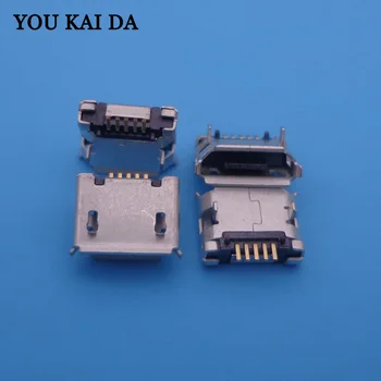 100pcs Mini Micro USB Connector Jack Female Type 5Pin SMT Tail Charging port socket PCB Board
100pcs Mini Micro USB Connector Jack Female Type 5Pin SMT Tail Charging port socket PCB Board