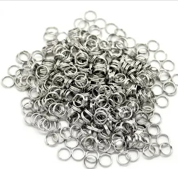 8mm 10mm 12mm stainless steel Key Tags Rings White Plated Steel Round Split Ring for Pet ID Tags Pet Dog Cats Collar 100pcs/bag
8mm 10mm 12mm stainless steel Key Tags Rings White Plated Steel Round Split Ring for Pet ID Tags Pet Dog Cats Collar 100pcs/bag