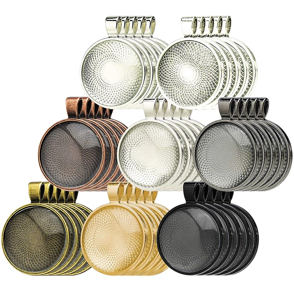 80pcs Colors Pendant Trays Round Bezel Set With Glass Cabochon Dome 25mm For Photo Craft DIY Jewelry Making Pendent Accessories
80pcs Colors Pendant Trays Round Bezel Set With Glass Cabochon Dome 25mm For Photo Craft DIY Jewelry Making Pendent Accessories