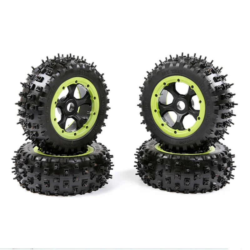 Snow Tire Nails Tire Nylon Wheels RC Monster Truck CAR for 1/5 TRAXXAS X-MAXX XMAXX LOSI 5ive-t 5T
Snow Tire Nails Tire Nylon Wheels RC Monster Truck CAR for 1/5 TRAXXAS X-MAXX XMAXX LOSI 5ive-t 5T