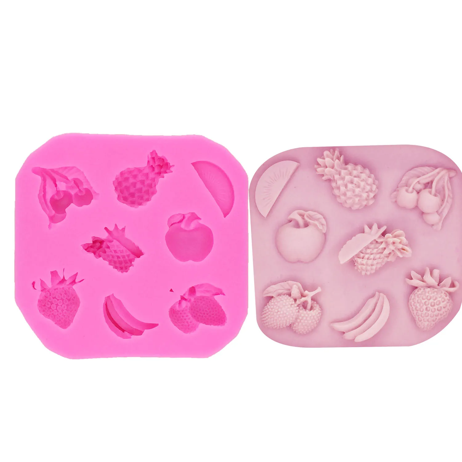 M0265 Fruit pineapple banana strawberry apple cherry chocolate cake decorating tools DIY fondant silicone mold
M0265 Fruit pineapple banana strawberry apple cherry chocolate cake decorating tools DIY fondant silicone mold
