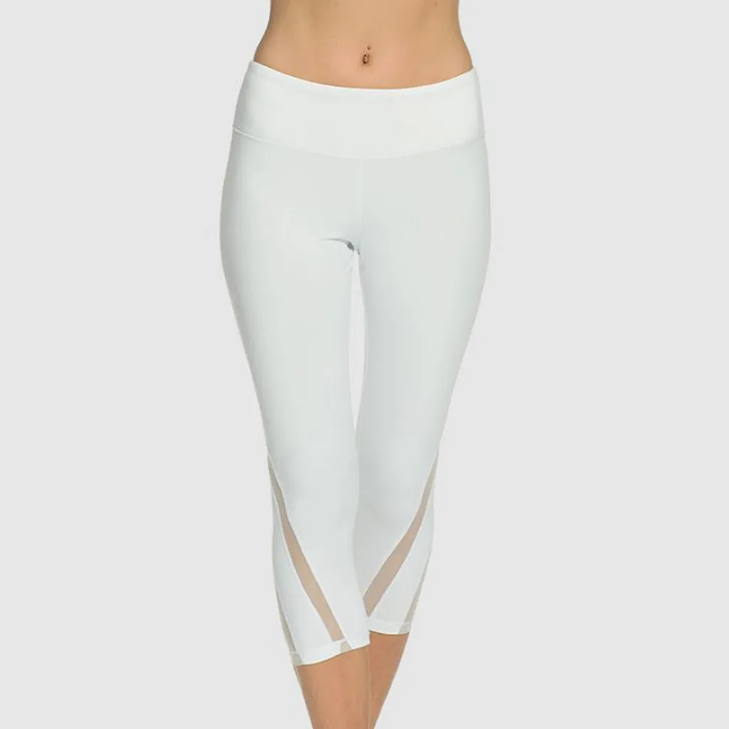 yoga leggings with white Net Yarn Fitness Hip-lifting Waist-stretching Running Yoga Pants gym shark womens leggings#G35
yoga leggings with white Net Yarn Fitness Hip-lifting Waist-stretching Running Yoga Pants gym shark womens leggings#G35