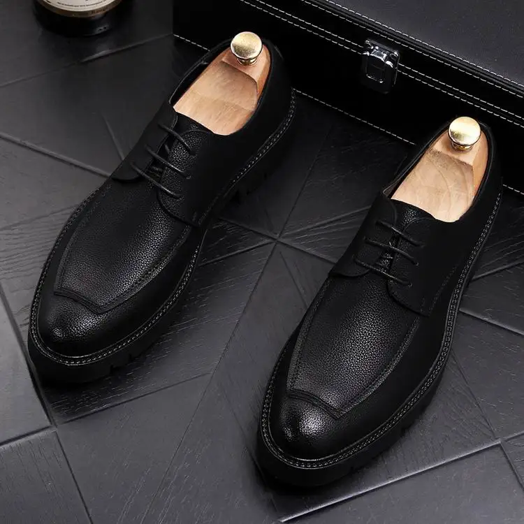 ERRFC Personalized Designer Men Fashion Casual Shoes Black Slip On Thick Bottom Leisure Boat Shoes Man Office Career Zapatos
ERRFC Personalized Designer Men Fashion Casual Shoes Black Slip On Thick Bottom Leisure Boat Shoes Man Office Career Zapatos