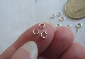 3.5mm, Sterling Silver Split Rings - Available in 4, 6, 10 & 20 Ring Pkgs and also in Larger Pkgs
3.5mm, Sterling Silver Split Rings - Available in 4, 6, 10 & 20 Ring Pkgs and also in Larger Pkgs
