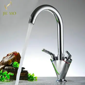 Free Shipping Brass Quality Guarantee! double handle kitchen sink tap,kitchen mixer,round swivel Kitchen Faucets,torneira JM1007
Free Shipping Brass Quality Guarantee! double handle kitchen sink tap,kitchen mixer,round swivel Kitchen Faucets,torneira JM1007