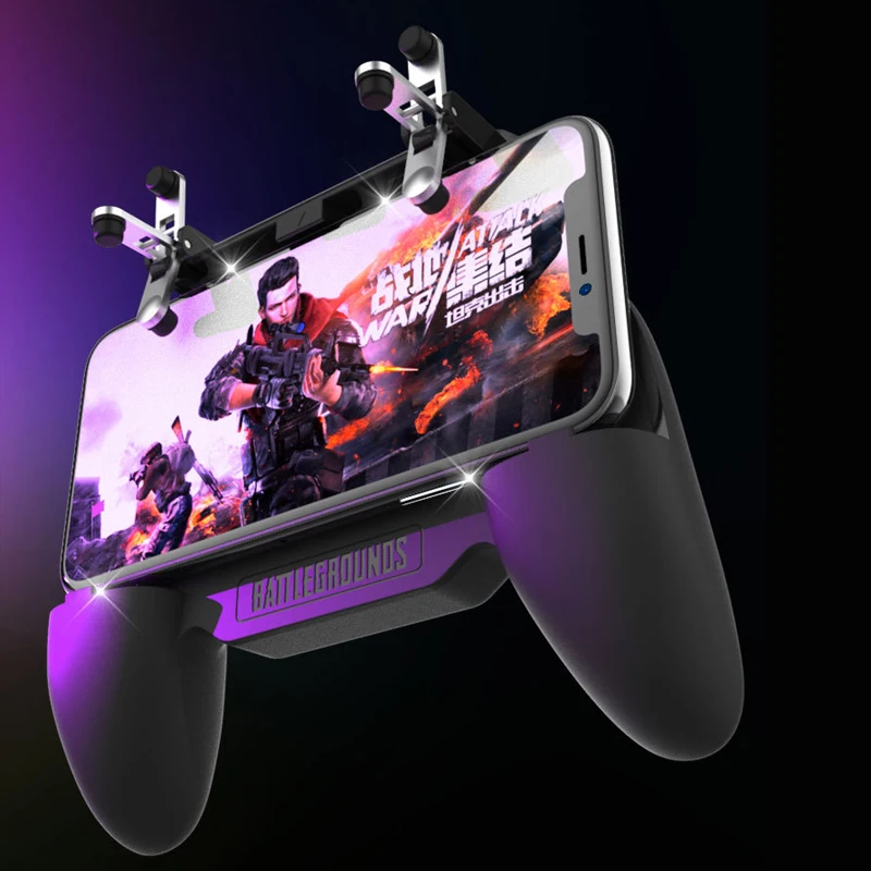 Mobile Phone L1R1 Controller Holder with Cooling Fan Dzhostik for Phone smartphone games triggers for cellular pubg free fire (11)