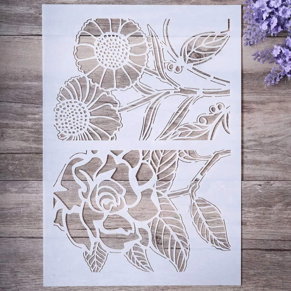 A4 Size DIY Craft Layering Sunflower Stencil For Wall Painting Scrapbooking Stamping Stamp Album Decorative Embossing Paper Card
A4 Size DIY Craft Layering Sunflower Stencil For Wall Painting Scrapbooking Stamping Stamp Album Decorative Embossing Paper Card
