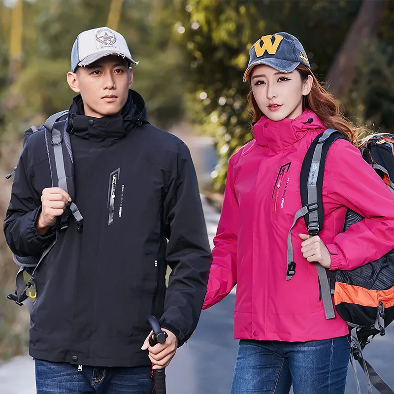 New Winter Women men parkas Jacket coat female outdoors Thermal Windbreaker men women Waterproof Windproof jackets three-pieces
New Winter Women men parkas Jacket coat female outdoors Thermal Windbreaker men women Waterproof Windproof jackets three-pieces