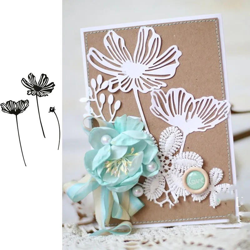 Lacy Poppies Metal Cutting Dies for Scrapbooking and Cards Making Paper Craft Dies New 2019
Lacy Poppies Metal Cutting Dies for Scrapbooking and Cards Making Paper Craft Dies New 2019