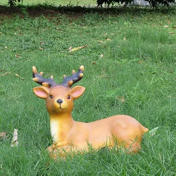 Simulation Animal Little Fawn Ornaments Outdoor Garden Landscape Sculpture Resin Crafts Home Living Room Christmas Decor M1708
Simulation Animal Little Fawn Ornaments Outdoor Garden Landscape Sculpture Resin Crafts Home Living Room Christmas Decor M1708