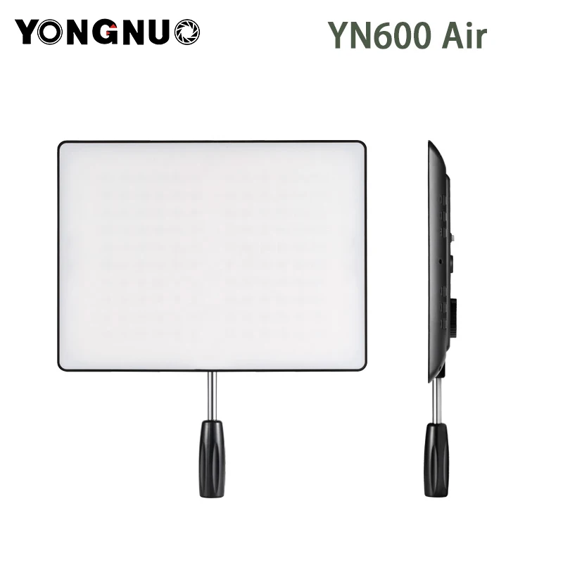 YONGNUO YN600 Air Led Studio Panel Light 3200K-5500K color temperature Bi-color Professional Photography Studio Video Lighting
YONGNUO YN600 Air Led Studio Panel Light 3200K-5500K color temperature Bi-color Professional Photography Studio Video Lighting