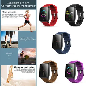 Q9 Blood Pressure Heart Rate Monitor Smart Watch IP67 Waterproof Sport Fitness Trakcer Watch Men Women Smartwatch
Q9 Blood Pressure Heart Rate Monitor Smart Watch IP67 Waterproof Sport Fitness Trakcer Watch Men Women Smartwatch