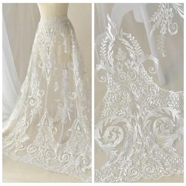 Rayon embroidery swiss lace fabric wedding lace tulle mesh lace 1 yard! 2019 High end sewing fabric shiny with sequins TOP
Rayon embroidery swiss lace fabric wedding lace tulle mesh lace 1 yard! 2019 High end sewing fabric shiny with sequins TOP