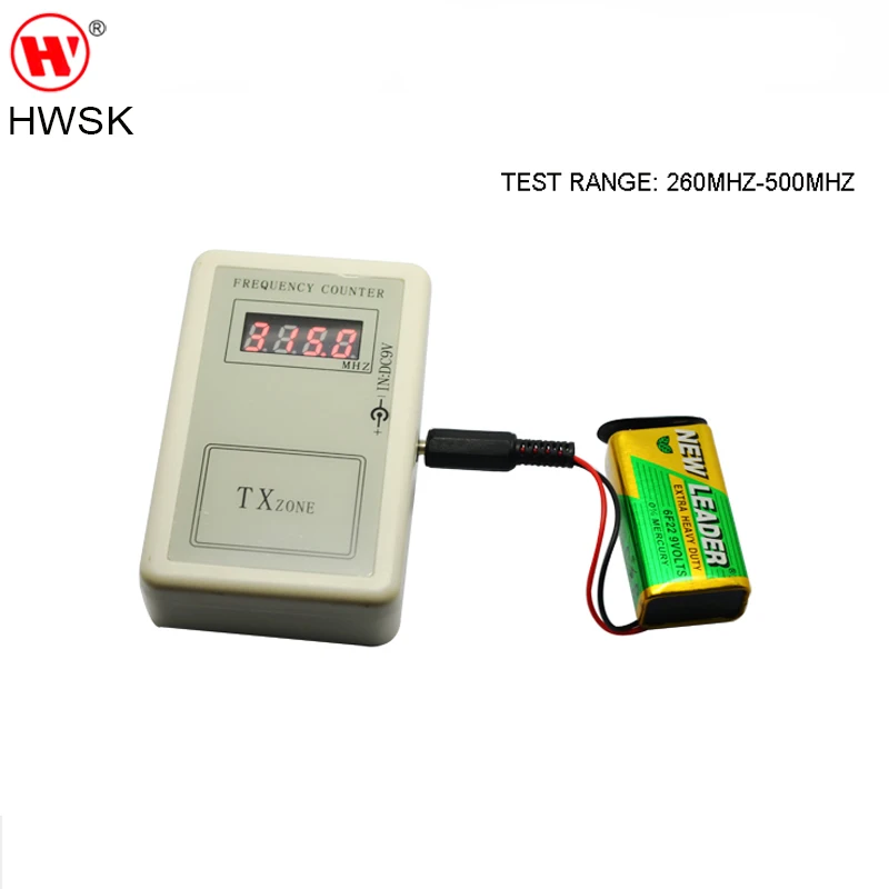 SKC100B Frequency Counter Indicator Detector Cymometer Remote Control Transmitter Frequency Meter Scanner Wavemeter 250-450MHZ
SKC100B Frequency Counter Indicator Detector Cymometer Remote Control Transmitter Frequency Meter Scanner Wavemeter 250-450MHZ