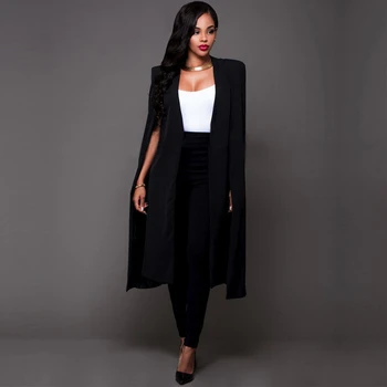 2019 Spring Autumn Coat Female Extra Long Wide Trench Coat Fashion Women New Warm Cotton European White Black Plus Szie
2019 Spring Autumn Coat Female Extra Long Wide Trench Coat Fashion Women New Warm Cotton European White Black Plus Szie