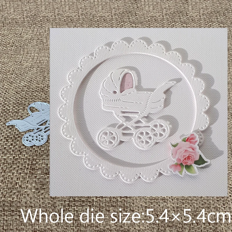 New Design Craft Metal Cutting Die cut die Baby carriage decoration scrapbooking Album Paper Card Craft Embossing Die Cuts
New Design Craft Metal Cutting Die cut die Baby carriage decoration scrapbooking Album Paper Card Craft Embossing Die Cuts