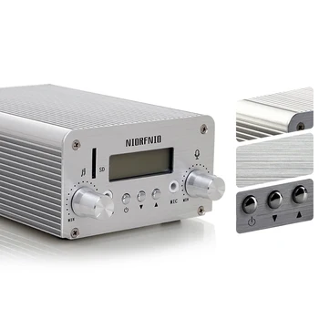 Free Shipping NIO-T6T 6W Attractive Aluminium Appearance High Quality Stereo Audio Transmitter for Broadcasting Station with TF
Free Shipping NIO-T6T 6W Attractive Aluminium Appearance High Quality Stereo Audio Transmitter for Broadcasting Station with TF